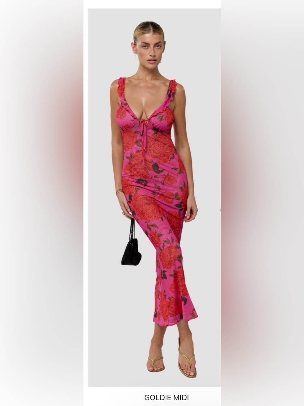NWT Small RESA Goldie Dress - Rosebud